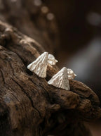 「Kailash」Tibetan Holy Mountain Silver Earrings
