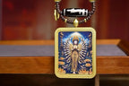 「Thousand-Armed Avalokiteshvara」Thangka Gau Necklace