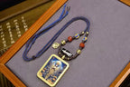 「Thousand-Armed Avalokiteshvara」Thangka Gau Necklace