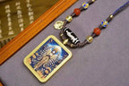 「Thousand-Armed Avalokiteshvara」Thangka Gau Necklace