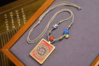 「Mandala」 Thangka Gau Necklace