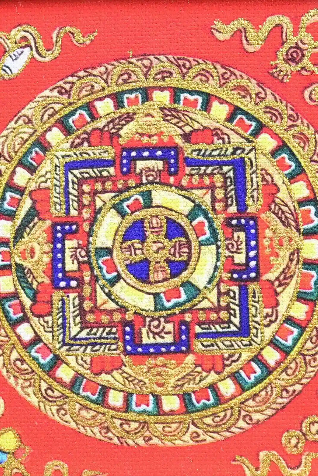 「Mandala」 Thangka Gau Necklace