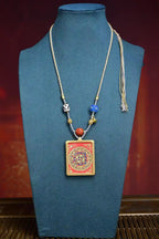 「Mandala」 Thangka Gau Necklace