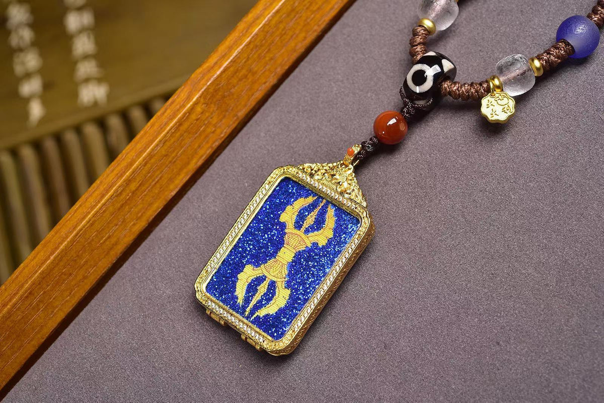 「Vajra」 Gau Thangka Necklace