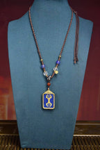 「Vajra」 Gau Thangka Necklace