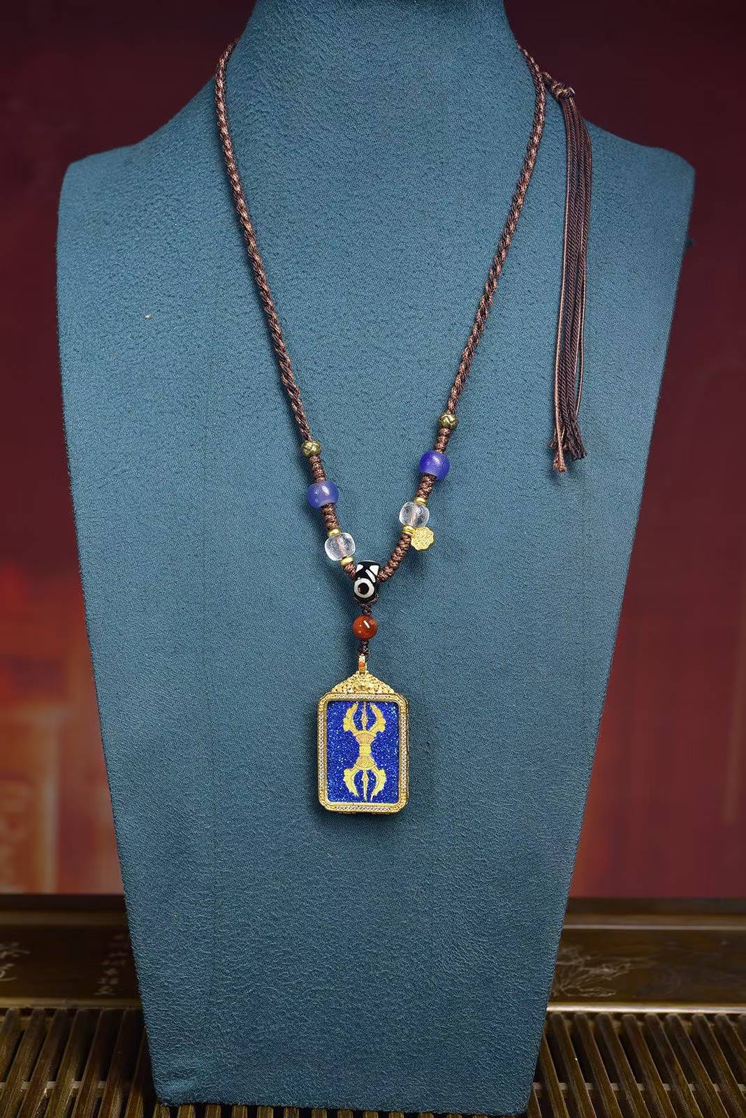 「Vajra」 Gau Thangka Necklace