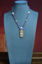 「Zaji Lhamo」 Thangka Gau Necklace