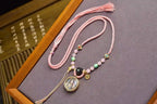 「Blush Fate」 Circular Gau Necklace