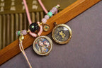 「Blush Fate」 Circular Gau Necklace