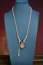 「Blush Fate」 Circular Gau Necklace