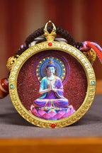 「Lotus Buddha」 Circular Gau Necklace