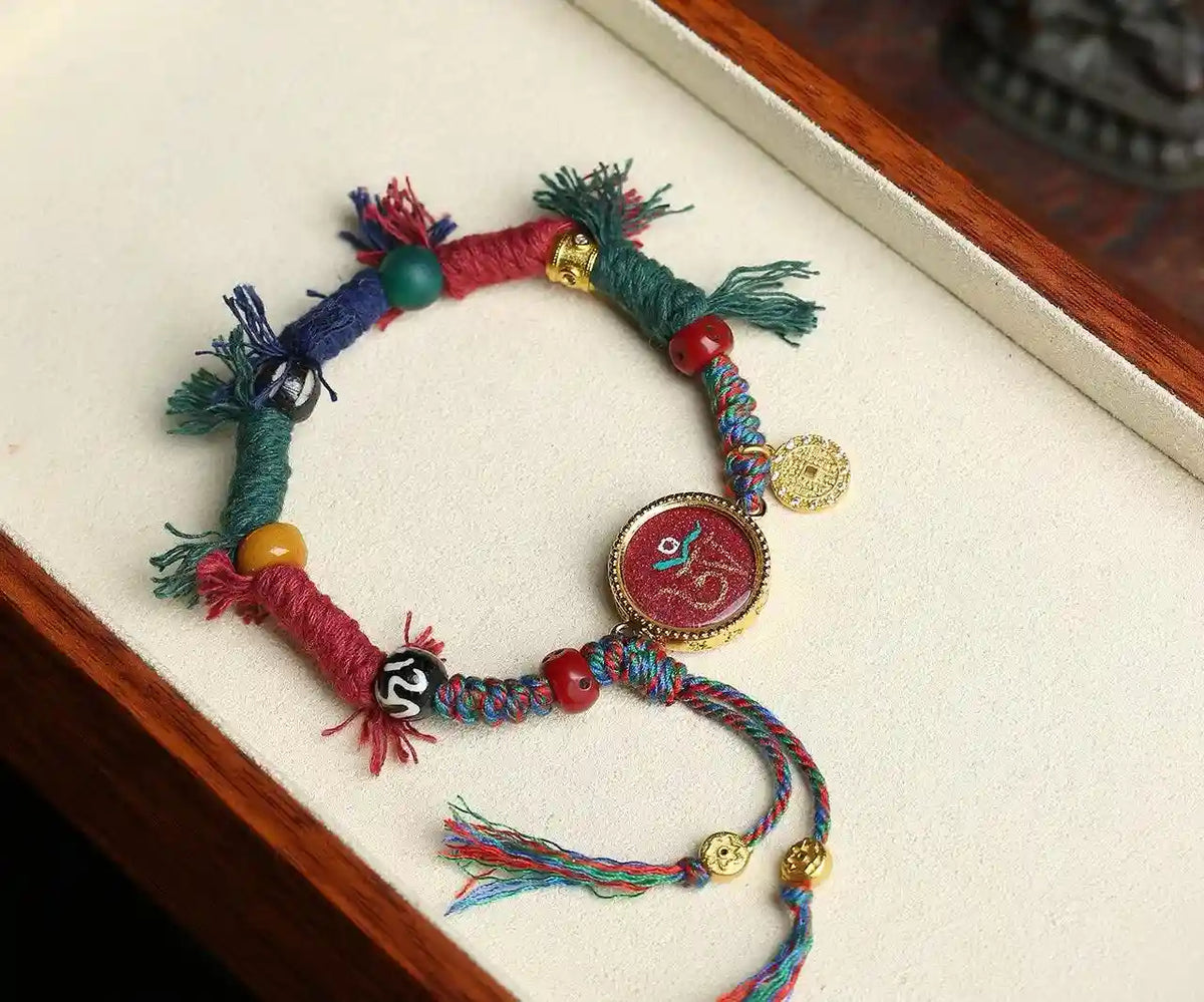 「Om Seed Mantra」 Gau Bracelet