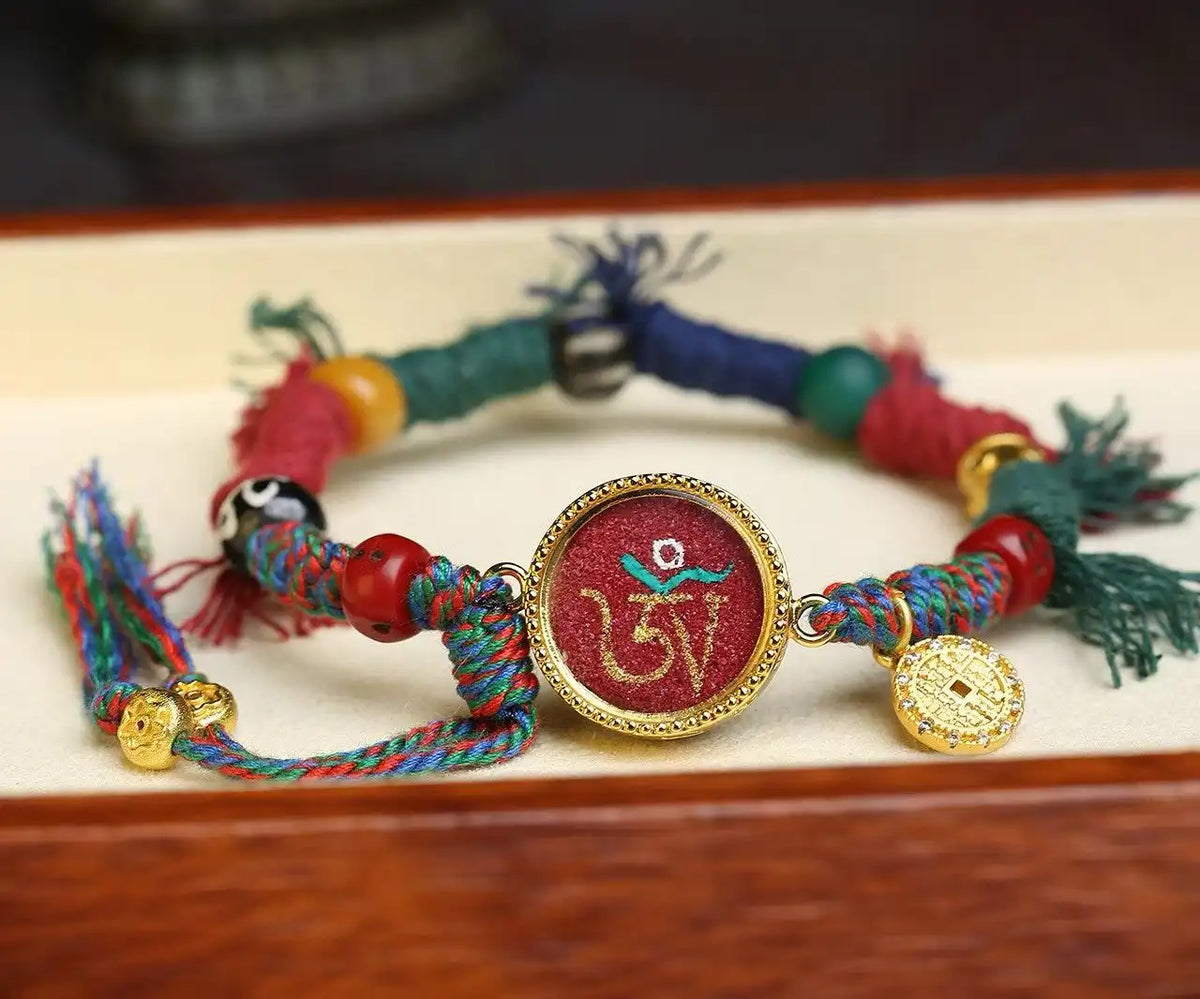 「Om Seed Mantra」 Gau Bracelet