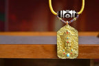 「Dual-Faced Dharmapala」 Thangka Gau Necklace