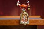「Samantabhadra on Elephant」 Thangka Gau Necklace