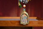 「Green Tara」 Thangka Gau Necklace