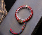 Red Dice and Cinnabar Guardian Bracelet