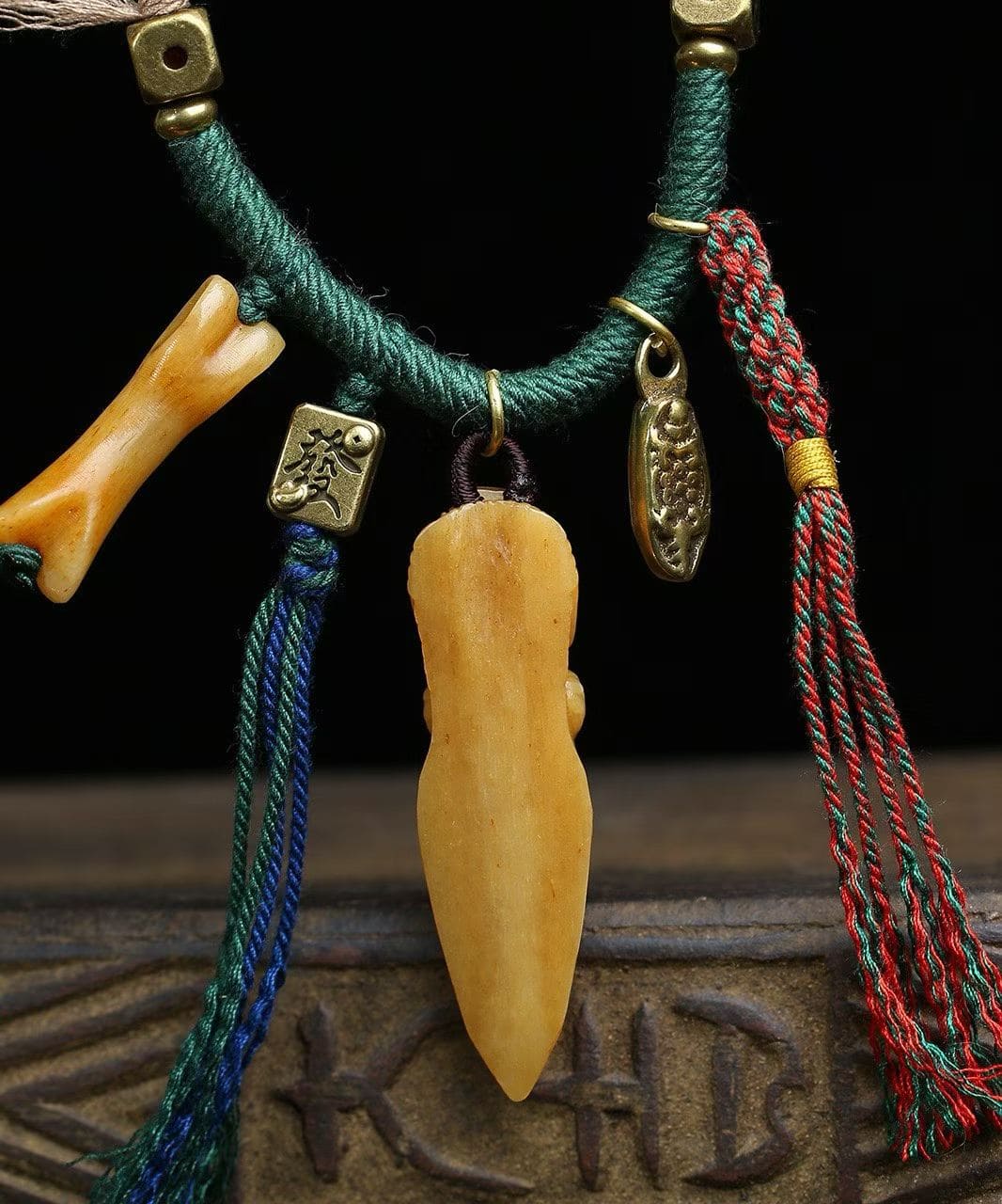 Snowland Phurba Staff Relic Necklace