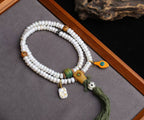 “Spirit Pearl of the Buddhist Sea” Pearl Necklace