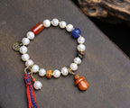 Lotus Treasury Pearl Bracelet