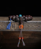 Sanskrit Mantra Dharma Protector Vajra Bodhi Seed Bracelet