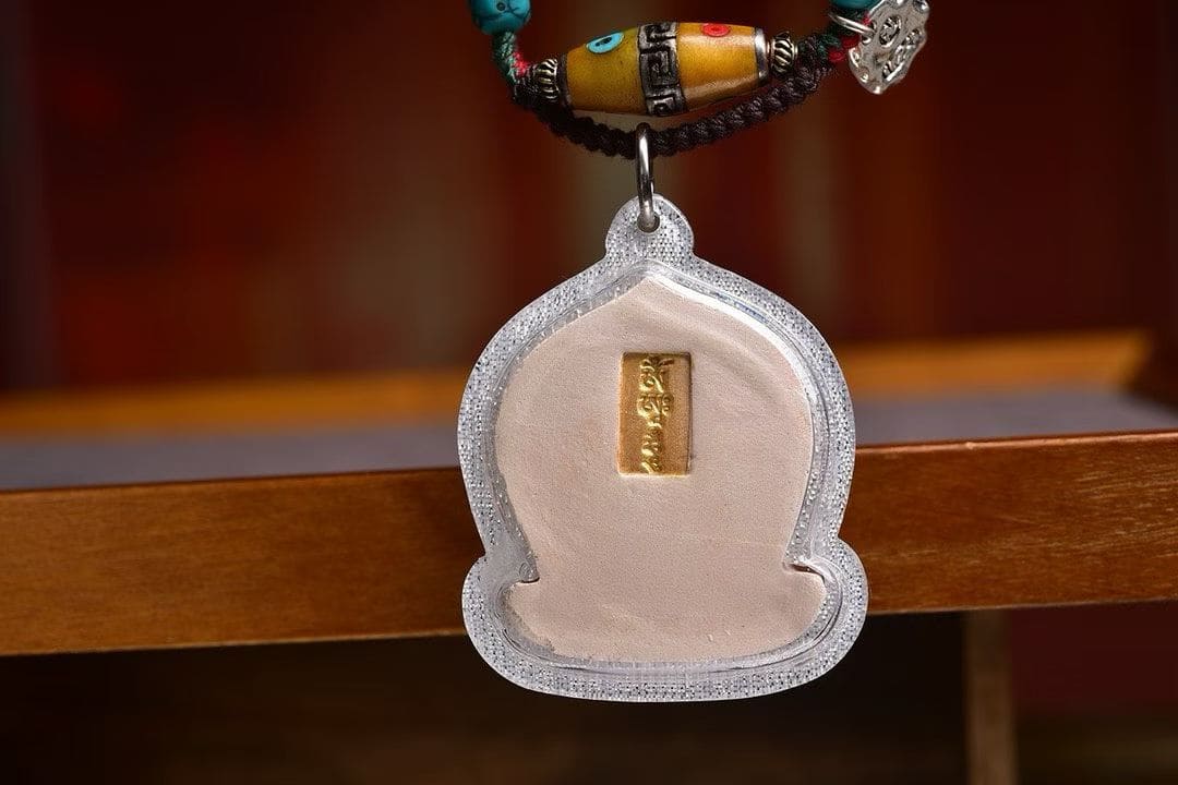 Mahakala Tangka Amulet Necklace